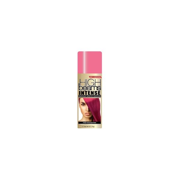 High Beams Intense Temporary Spray-On Hair Color - Popstar Pink 2.7 oz (3 pack)