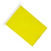 AZ FLAG - Bootflagge Einfarbig Gelb - 45x30 cm -