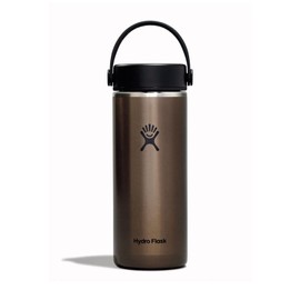 Stainless Steel Bottle, Light Weight Wide Mouth, 16 oz (473 ml), Obsidian Hot and Cold Water Bottle (Genuine Japanese Product)