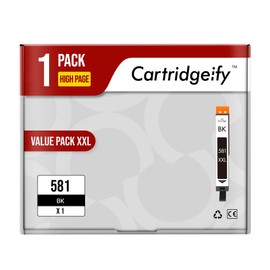 Cartridgeify 581XXL Printer Cartridges Compatible with Canon CLI-581 XXL Photo Black for Pixma TR8550 TS6150 TR7550 TS705 TS6350 TS6250 TS9550 TS9551C TS8150 TS8151 TS8251 TS8350 TS8350 TS8333 51 TS6