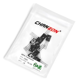 Chanzon 13003 TO-126 NPN Power Bipolar Junction Transistor, Direct Insert Transistor (Pack of 10pcs)