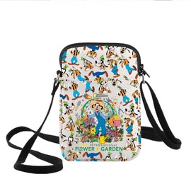 KEYCHIN Funny Dog Crossbody Bag Cartoon Fans Gift Dog Ecot International Flower＆Garden Shoulder Bag Dog Merch, Gf Dog-cb, Fashion