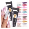 Veraly Polygel Acrigel Decoración Uñas Glitter Manicure Nails 10pz