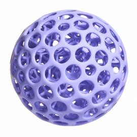 Almealyn 3d Printing Decompression Ball，Relax Your Hands，Portable，High Elasticity，Divert Attention，Whenever And Wherever Possible，Adult Purple