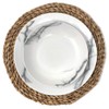 MGE Water Hyacinth Place Mats Round Set of 4 Diameter