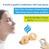 WoodyKnows Nasclear Nasal Filters with 24 Pairs of Replacement Filters