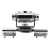 RB-400 Silver Car Antennas Bracket Mount Clip Holder With 4