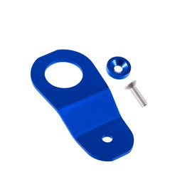 ACROPIX Engine Water Tank Radiator Bracket Radiator Stay Mount Bracket and Washer Kit for Honda Civic 1996-2000 Aluminum Alloy Blue 1 Set Car Parts