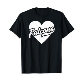 Vintage Falcons School Spirit Go Falcons Love T-Shirt