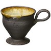 Marui Pottery Shigaraki Ware Hechamon, Demitass, Cup, Brown Tag