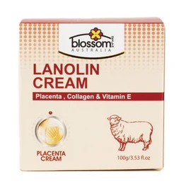 Blossom Lanolin Cream with Placenta & Vitamin E 100g