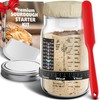Ultimate Sourdough Starter Jar Kit 31.8 oz - Reusable Jar
