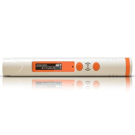 Nuclear Radiation Detector AKSTEST Geiger Counter Nuclear Radiation Detector，Portable Handheld Beta Gamma X-ray Rechargeable Radiation Monitor Meter，Radiation Dosimeter with Audible Flash Alarms