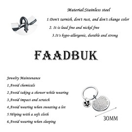 FAADBUK Badger Gift Inspirational Gift for Badger Lover Badger Keychain Animal Lover Gift (Badger Keychain)