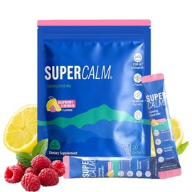 Cortisol Cocktail Pulver,Super Calm Cortisol Drink,Supercalm cortisol Drink für Cortisol Senken,Enthält Zitrone und Himbeere,Entspannt Bleiben & Stress Natürlich Reduzieren - 20 Stück