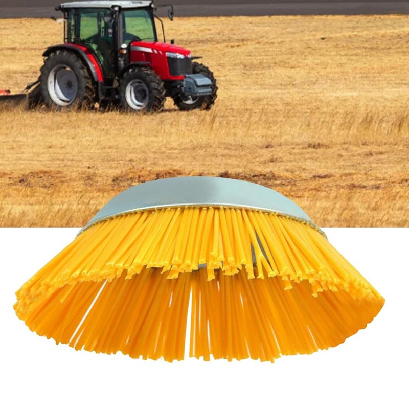 Nylon Weeding Brush 8 Inch 25.4mm Hole High Hardness Impact