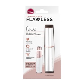 Flawless Finishing Touch Women's Painless Hair Remover (White)