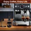 Espresso Accessories Kit 51mm, Coffee Tamper with Spring Loaded Calibration,