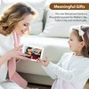 Triple Photo Frame 4x6 Hinged Folding Wood Picture Frame with
