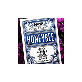 SOLOMAGIA Honeybee Elite Edition (Blue) Playing Cards - Magic Tricks and Props