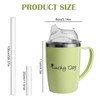 AuSletie Adult Sippy Cup, 350ml 3-in-1 Non Spill Cups for