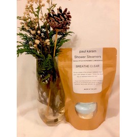 Shower Steamers Breathe Clear + Easy Eucalyptus Peppermint Lemongrass