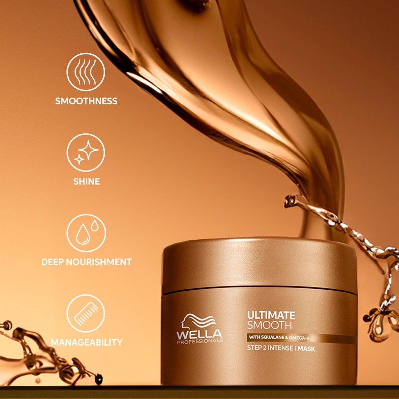 Wella Professionals ULTIMATE SMOOTH Intense Mask | Nourishing Treatment for