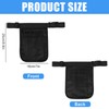 Nurse Bag, Belt Bag, Work Waiter's Bag with Belt, black