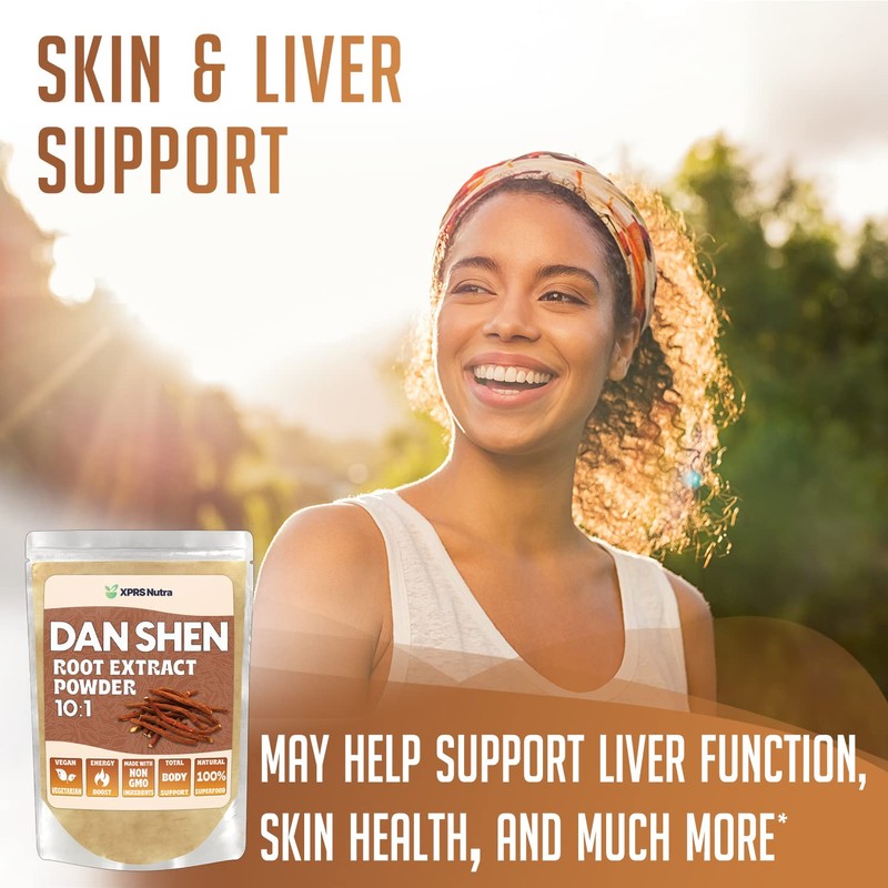 XPRS Nutra Dan Shen Root Extract Powder 10:1- Premium Dan