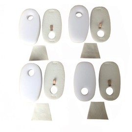 CF Clean Fairy 4 Packs Replacement Foam Filters Compatible With Shark Rocket HV320 HV320C HV320W HV321 HV322 HV322Q HV324Q HV325 HV319Q UV330 UV422 UV422CCO Replace Part#1084FTV320 & 1080FTV320