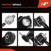 A-Premium Set of 8, Front Lower Control Arm, Sway Bar