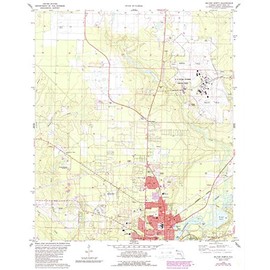 YellowMaps Milton North FL topo map, 1:24000 Scale, 7.5 X 7.5 Minute, Historical, 1978, Updated 1987, 26.8 x 21.9 in - Polypropylene