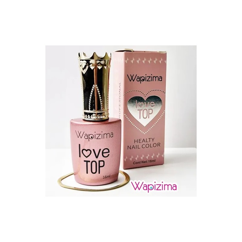Top Coat Gel Finalizador Love Top 16 Ml Wapizima