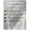 Compatible with 2021-2024 Ford Bronco Sport | Precut Leopard Cheetah
