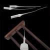 Pack of 100 Plastic Glue Micro Tips Glue Extender Applicator