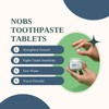 NOBS Toothpaste Tablets - Nano Hydroxyapatite, Fluoride Free, Plastic Free,