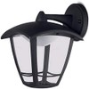 Luceco LEXCL4T6B4-01 LED Top Arm Four Panel Coach Lantern, IP44