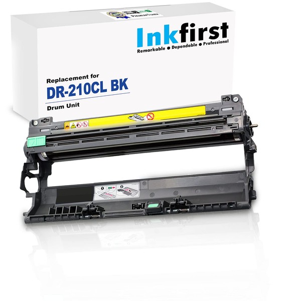 1 Inkfirst Black Drum Unit DR-210CL DR210CL Compatible Replacement for