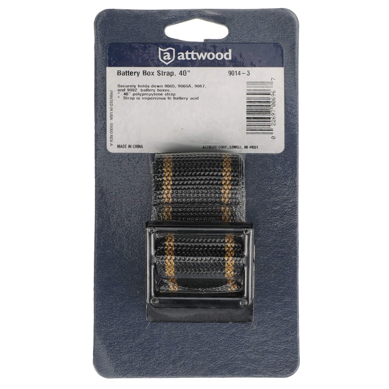 Attwood Attwood Battery Box Hold-Down Strap, Medium (40-Inch)
