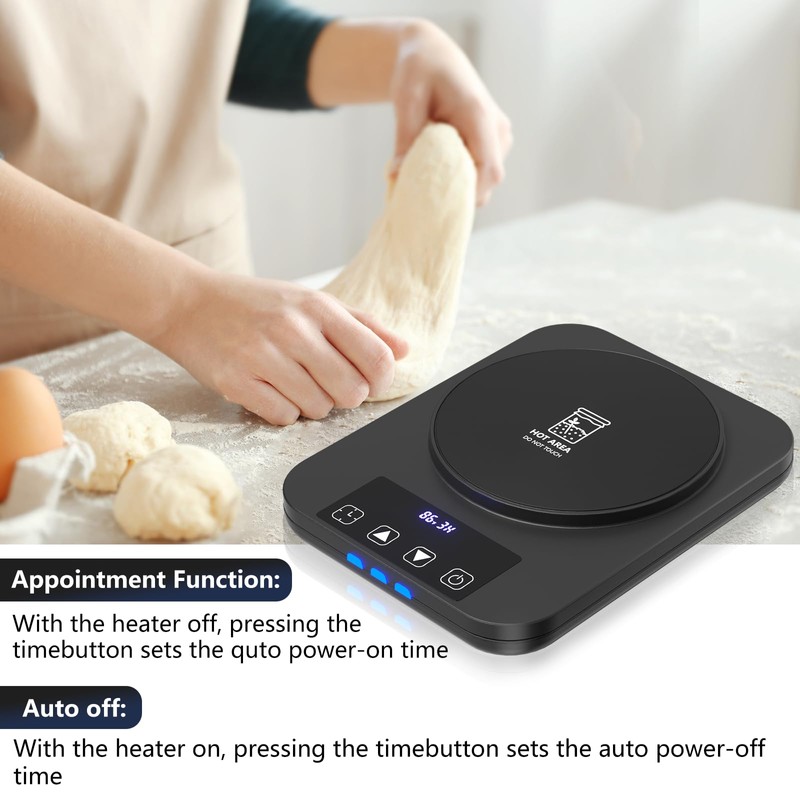 Sourdough Starter Warmer, Precise 1°F Thermostat Control (70-100°F) Sourdough Warming