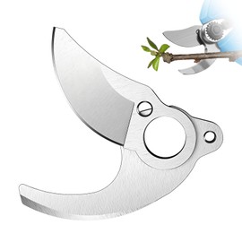 HESUSUSI Replacement Blade for Electric Secateurs 25 mm 1 Pair High Carbon Steel Blade Loppers Replacement Blade Loppers for Electric Loppers SK-5 High Carbon Steel Fixed Blade and Movable Blade