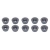 10 Pcs Lathe Carbide Blade Round Wood Turning Cutter High