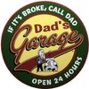 Signs 4 Fun SCRD89 Dad's Garage 24 inch Large Round