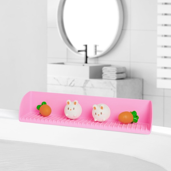 Furneeture Splash Guard for Bathtub, Silicone Bathtub Splash Guard Play