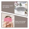 JorJorLer 4 Pcs Plush Silk Sleep Mask, Adjustable Rabbit Blindfold
