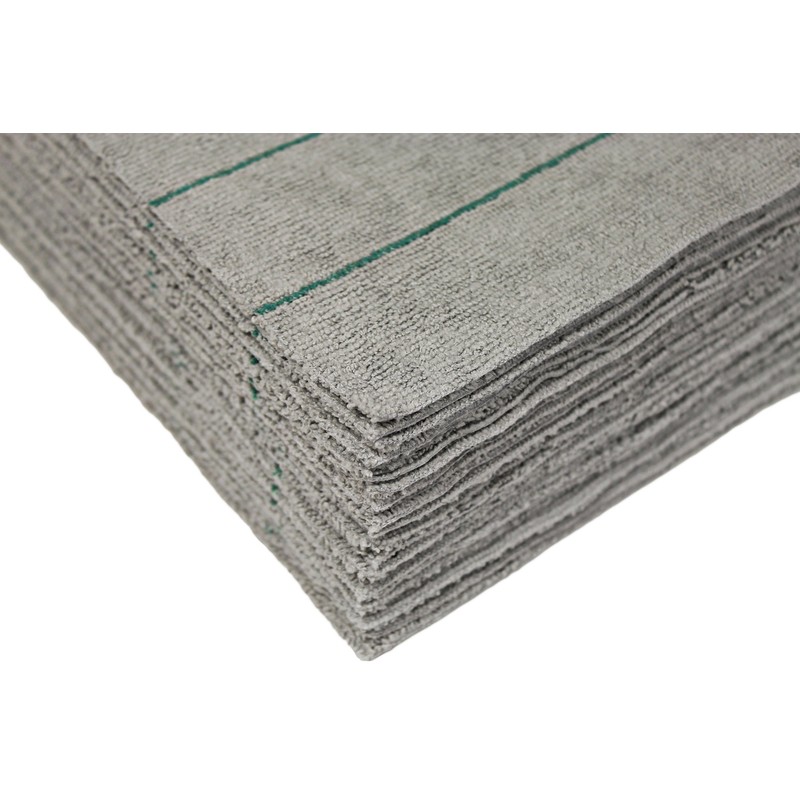 CleanAide Silver-Embedded Microfiber Towels, Edgeless, Lint-Free, Odor-Resistant, Ultra Absorbent, Streak-Free