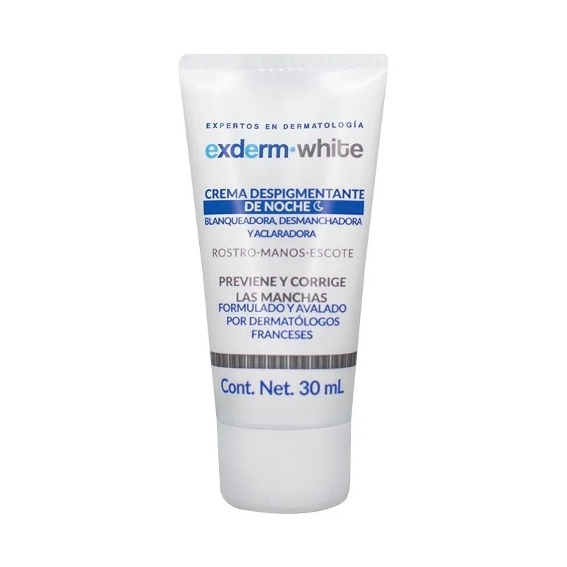 Exderm White Crema Despigmentante Intensiva De Noche 30 Ml