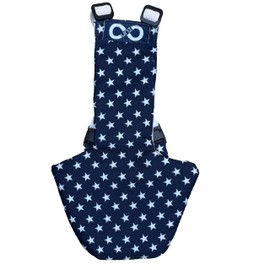 Duck Diapers for Pet Ducks and Ducklings - Disposable Lining, Reusable, Adjustable, Size That FITS, XS Small by Uni Infinity (Stars USA, Duck Small, 1, Count)