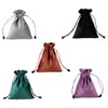 Housoutil 5pcs Velvet Jewelry Bag Travel Purses Travel Organizer Pouch
