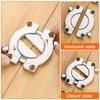 XTUDOU Pack of 2 Worktop Connectors, Table Top Connectors, Turning